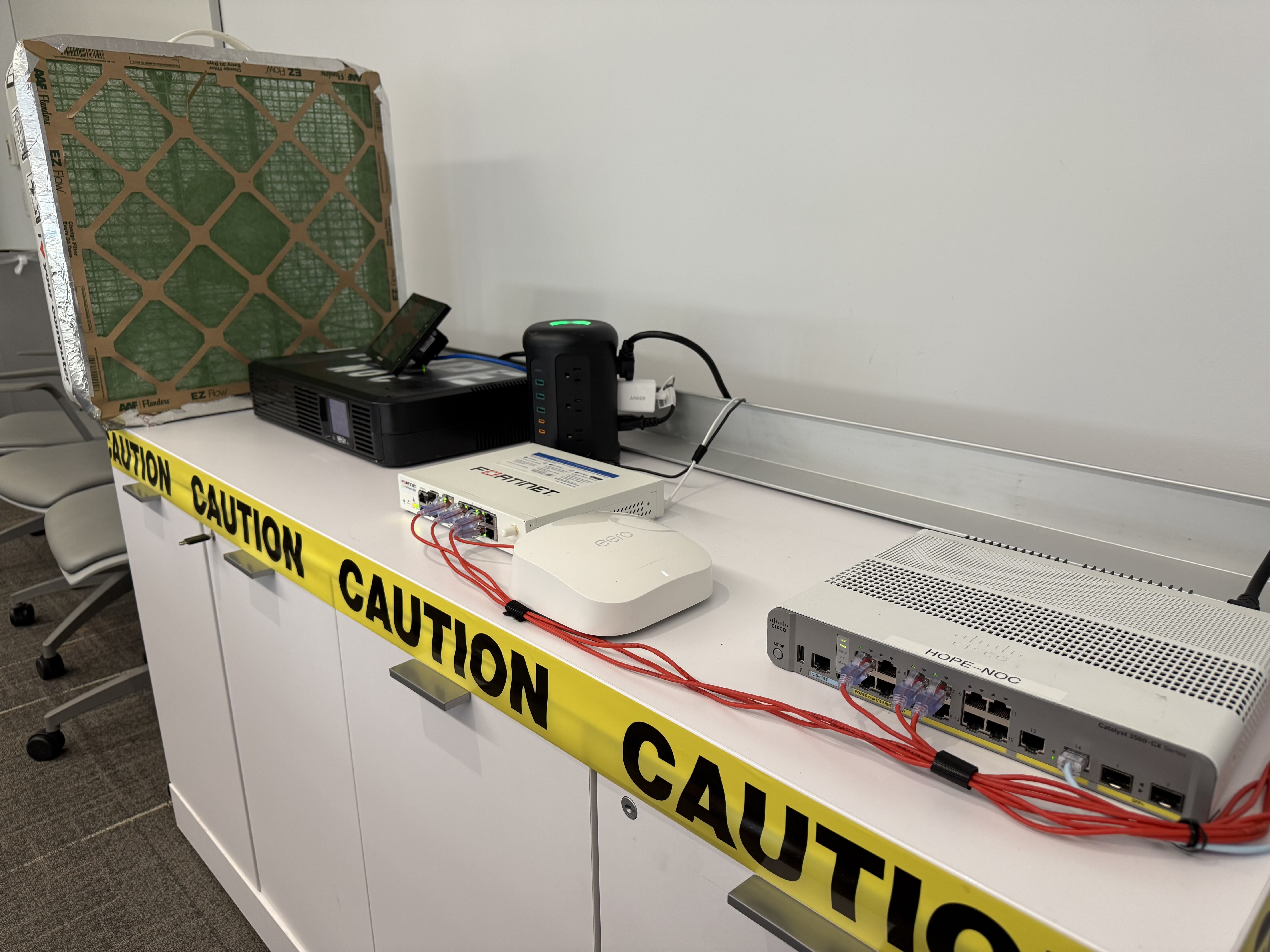 NOC Equipment Rack